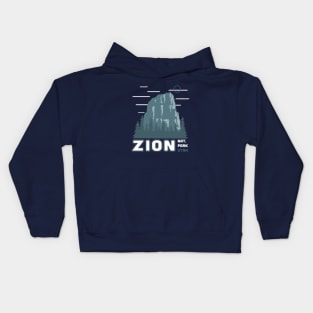 Zion National Park Design Kids Hoodie